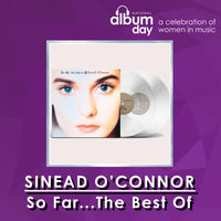 Sinead O'Connor - So Far...The Best Of - 2 x CLEAR COLOURED VINYL LP SET