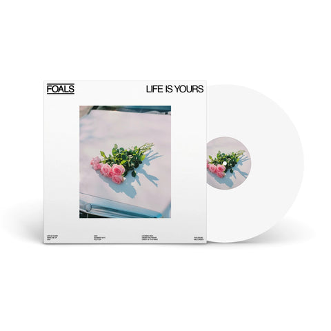 Foals – Life Is Yours - WHITE COLOURED VINYL LP