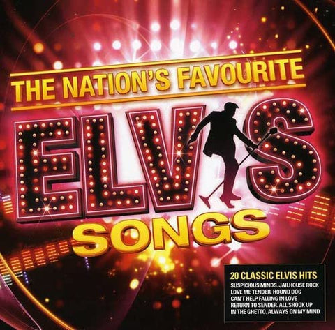 Elvis Presley – The Nation's Favourite Elvis Songs - CD