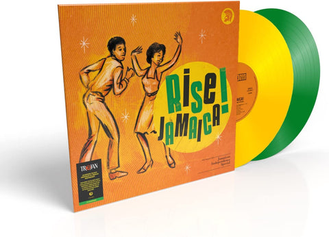 Rise Jamaica: Jamaican Independence Special - 2 x GREEN / YELLOW COLOURED VINYL LP SET