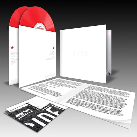 Suicide – Surrender - 2 x RED COLOURED VINYL LP SET