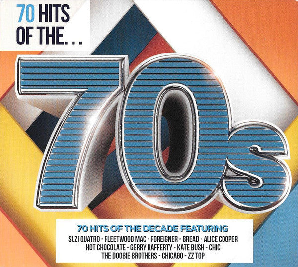 70 hits of the 70s Various 3 x CD SET (WARNER)