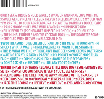 Ian Dury – Hit Me! : The Best Of - 3 x CD ALBUM SET