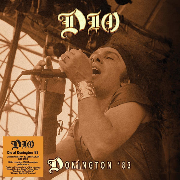 Dio – Donnington '83 - 2 x VINYL LP SET + 3D LENTICULAR SLEEVE LIMITED EDITION