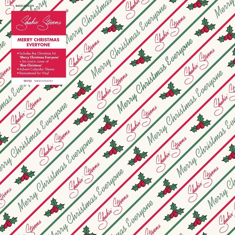 Shakin' Stevens – Merry Christmas Everyone - 180 GRAM VINYL 12" - ADVENT SLEEVE