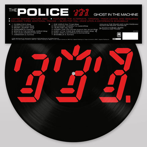 The Police – Ghost In The Machine - PICTURE DISC VINYL LP