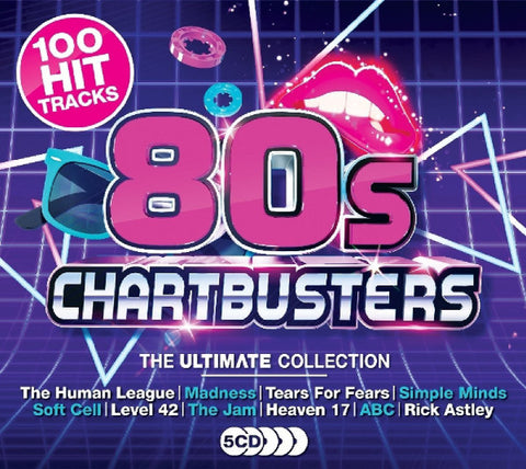 80s Chartbusters (The Ultimate Collection) - 5 x CD SET