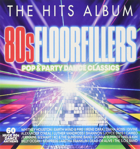 The Hits Album 80s Floorfillers Various 3 x CD ALBUM SET