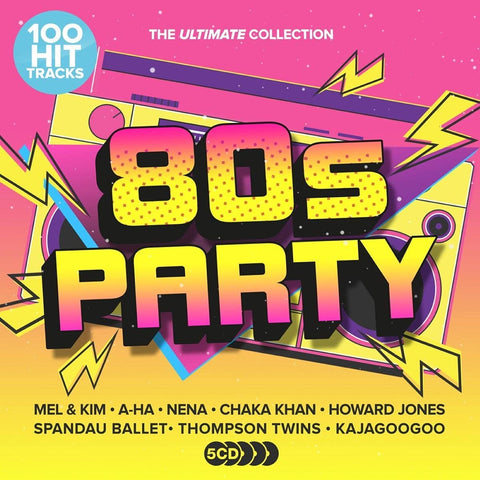 Ultimate 80s Party 5 x CD SET