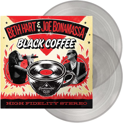Beth Hart & Joe Bonamassa – Black Coffee 2 x TRANSPARENT COLOURED VINYL LP SET