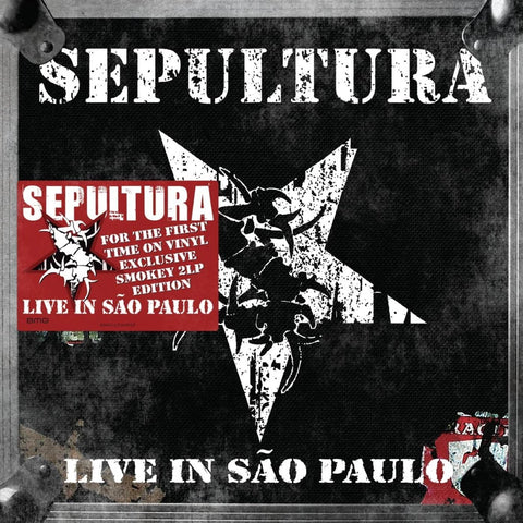 Sepultura – Live in Sao Paulo - 2 x SMOKEY COLOURED VINYL LP SET