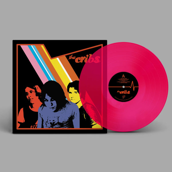 The Cribs – The Cribs - PINK COLOURED VINYL LP