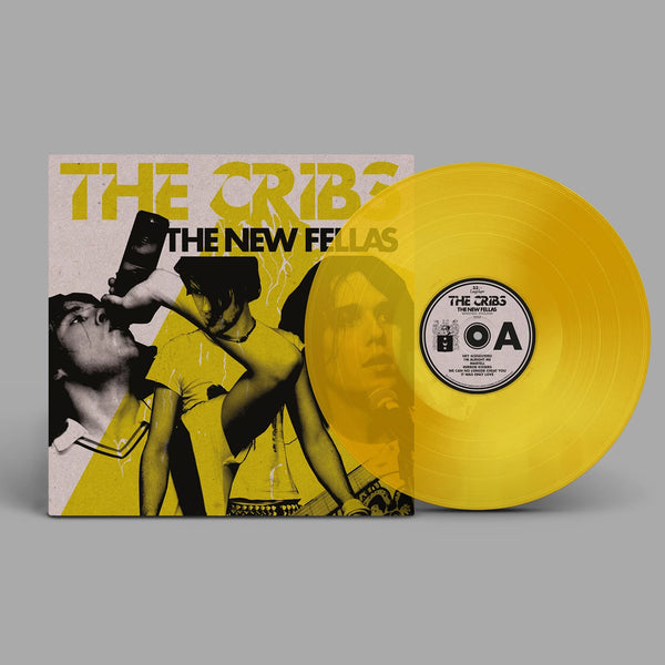 The Cribs – The New Fellas - YELLOW COLOURED VINYL LP