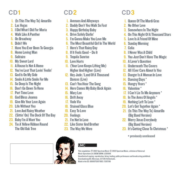 Tony Christie – Essential - 3 x CD SET