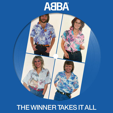 Abba The Winner Takes It All PICTURE DISC VINYL 7"
