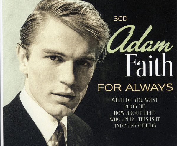 Adam Faith – ‎For Always - 3 x CD BOX SET