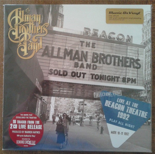 The Allman Brothers Band – Selections From: Play All Night: 2 x 180 GRAM VINYL LP SET (used)