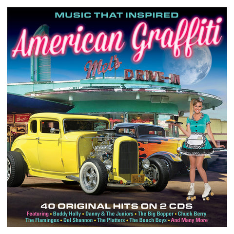 Music That Inspired American Graffiti Various 2 x CD SET (NOT NOW)