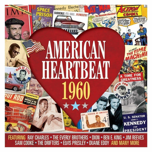 American Heartbeat 1960 Various 2 x CD SET (NOT NOW)