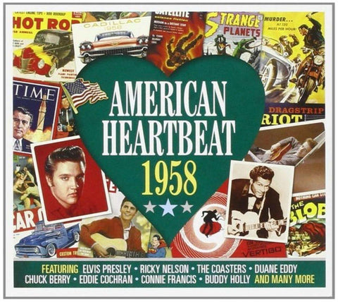 American Heartbeat 1958 Various 2 x CD SET (NOT NOW)