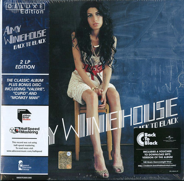 Amy Winehouse – Back To Black - 2 x 180 GRAM VINYL LP SET - ABBEY ROAD MASTER - NEW