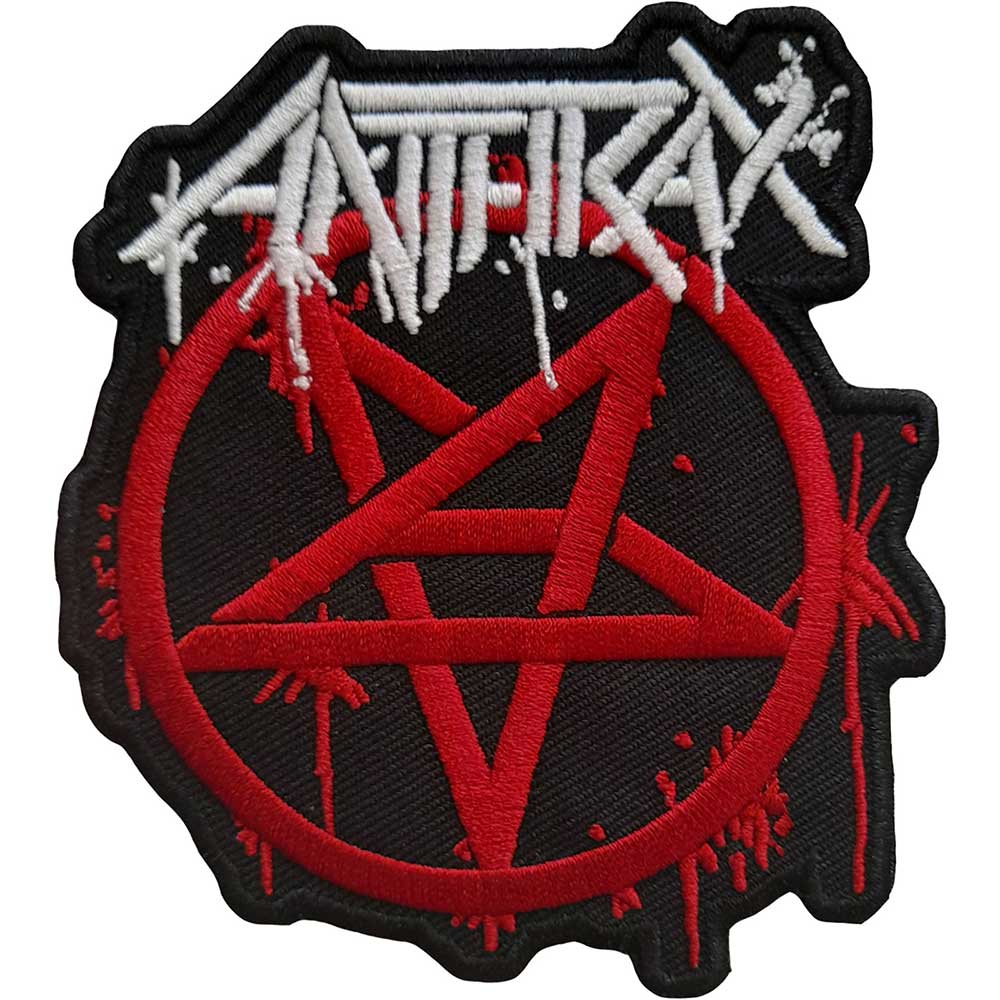 ANTHRAX PATCH: PENT LOGO