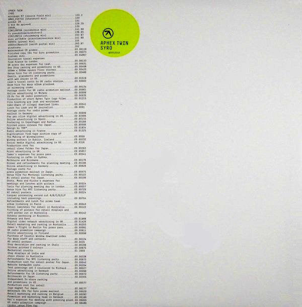 Aphex Twin ‎– Syro - 3 x VINYL LP SET