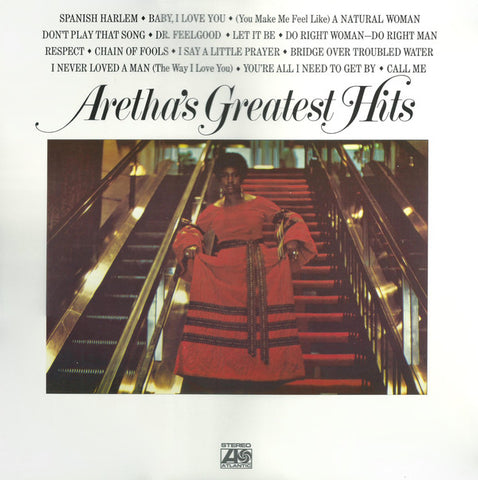 Aretha Franklin ‎– Aretha's Greatest Hits - VINYL LP