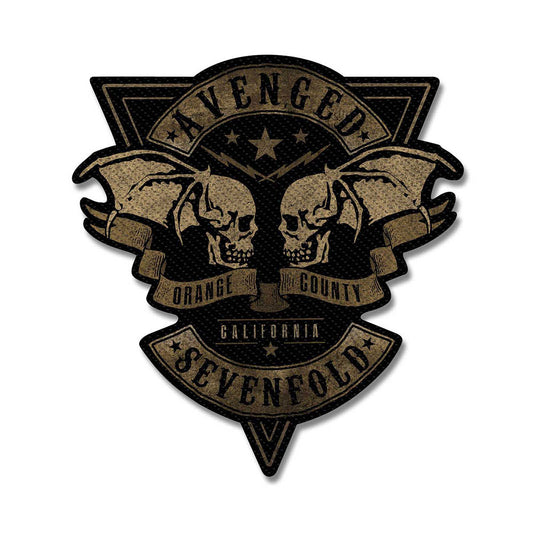 AVENGED SEVENFOLD PATCH: ORANGE COUNTY CUT-OUT