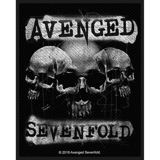 AVENGED SEVENFOLD PATCH: 3 SKULLS