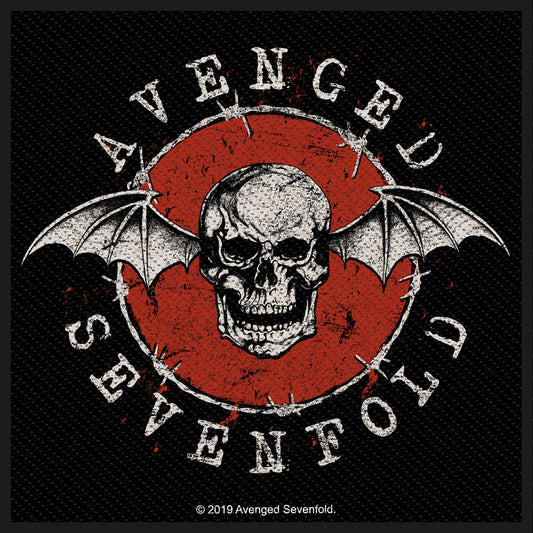 AVENGED SEVENFOLD PATCH: DISTRESSED SKULL