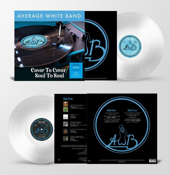 Average White Band – Cover To Cover / Soul To Soul - CLEAR COLOURED VINYL 180 GRAM LP