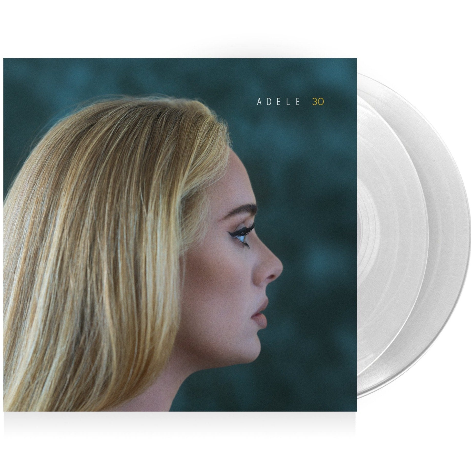Adele 30 - 2 x  CLEAR COLOURED VINYL LP SET - RETAIL EXCLUSIVE