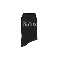 THE BEATLES UNISEX ANKLE SOCKS: DROP T LOGO 542 (UK SIZE 7 - 11)