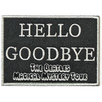 THE BEATLES PATCH: HELLO GOODBYE BEATSONGPAT05