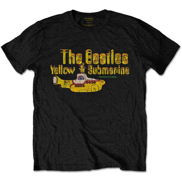 THE BEATLES T-SHIRT: NOTHING IS REAL MEDIUM BEATTEEP54MB02