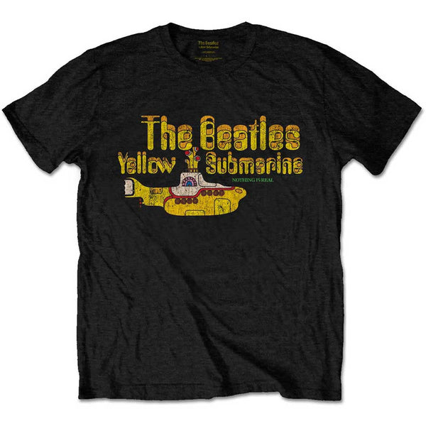 THE BEATLES T-SHIRT: NOTHING IS REAL SMALL BEATTEEP54MB01