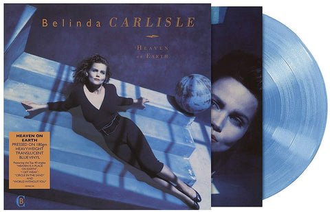 Belinda Carlisle – Heaven On Earth ‎– BLUE COLOURED VINYL 180 GRAM LP