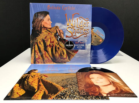 Belinda Carlisle – Wilder Shores - BLUE COLOURED VINYL LP + BONUS 7"