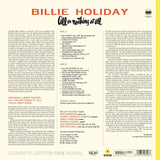 Billie Holiday – All Or Nothing At All - YELLOW COLOURED VINYL LP