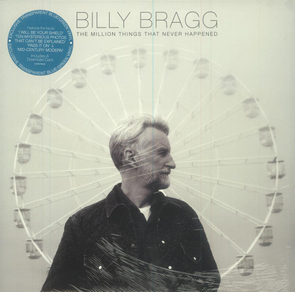 Billy Bragg – The Million Things That Never Happened - BLUE/GREEN COLOURED VINYL LP