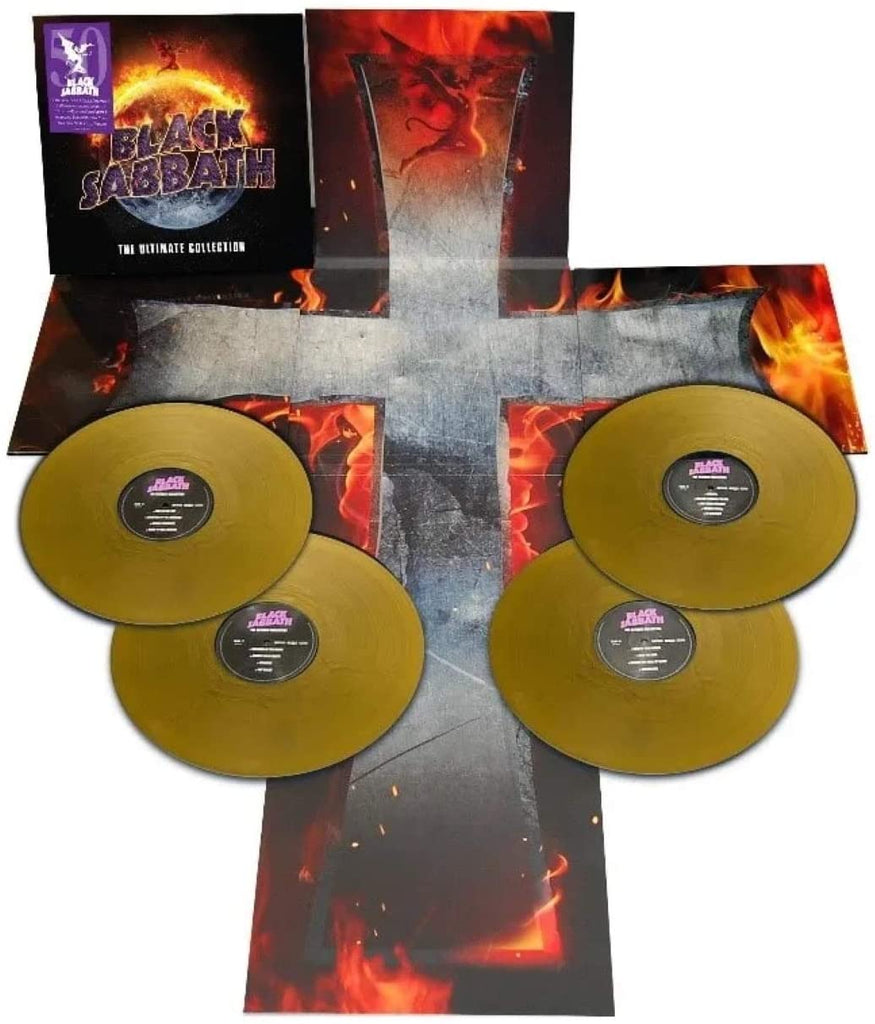 Black Sabbath – The Ultimate Collection - 4 x GOLD COLOURED VINYL