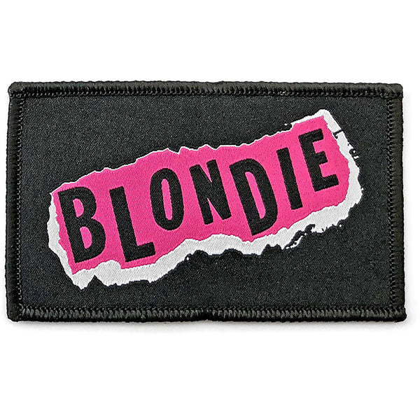 BLONDIE PATCH: PUNK LOGO BLDPAT02