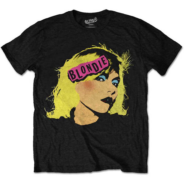 BLONDIE T-SHIRT: PUNK LOGO SMALL BLDTSP01MB01