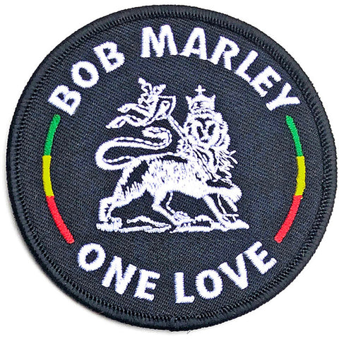 BOB MARLEY PATCH: LION BMAPAT02