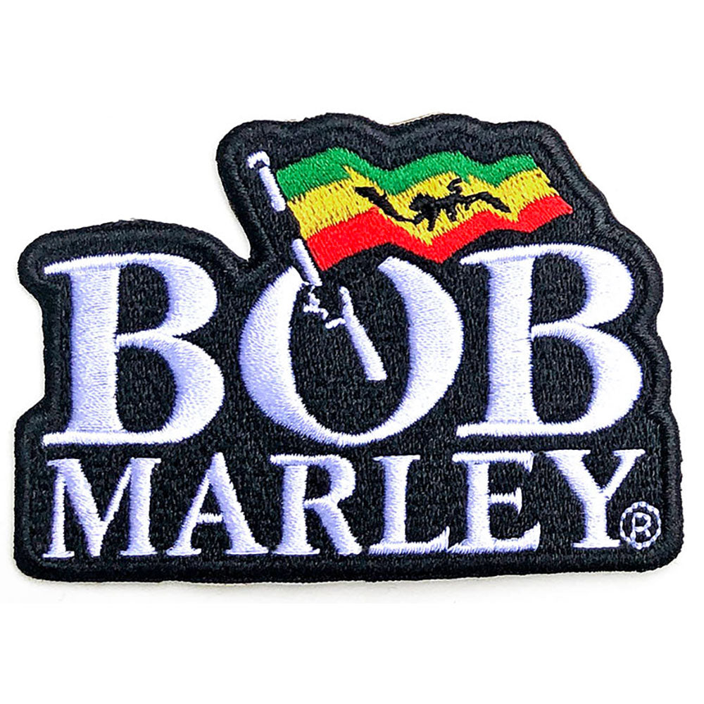 BOB MARLEY PATCH: LOGO BMAPAT03