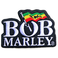 BOB MARLEY PATCH: LOGO BMAPAT03