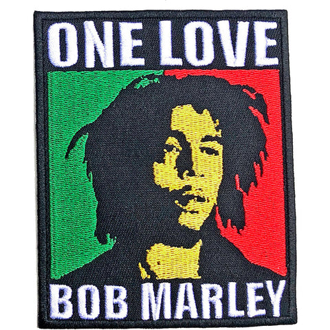 BOB MARLEY PATCH: ONE LOVE BMAPAT04