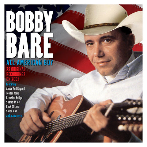 Bobby Bare All American Boy 2 x CD SET (NOT NOW)