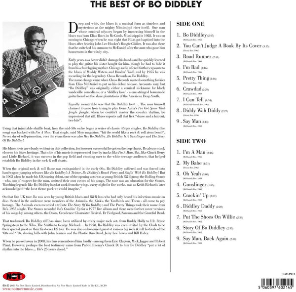 Bo Diddley ‎– The Best Of Bo Diddley - 180 GRAM VINYL LP